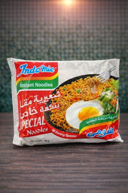 إندومي بنكهة خاصة وغنية، شعيرية سريعة التحضير بطعم لذيذ ومميز.